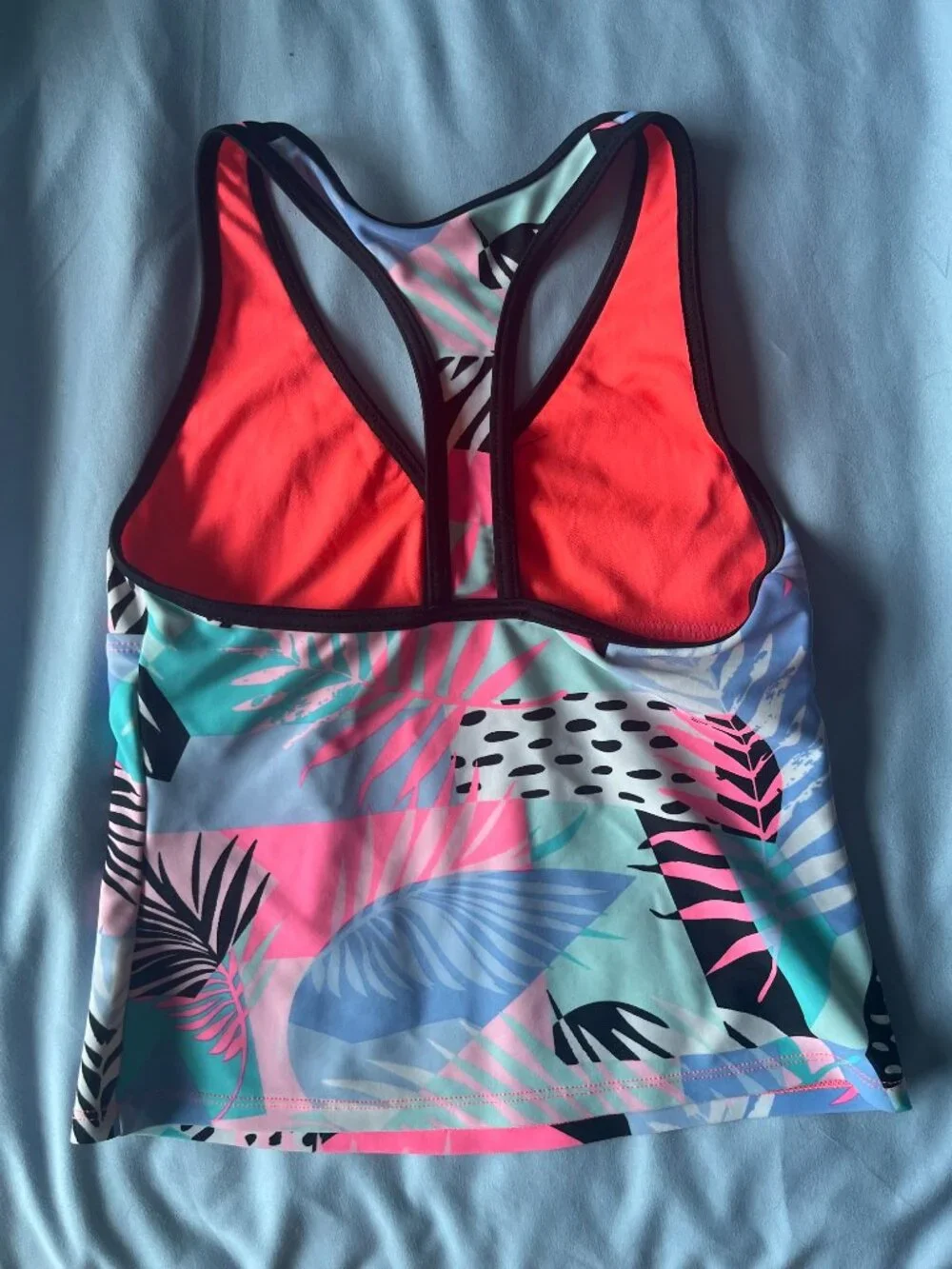 Gerry Girls Tankini TOP & BOTTOM | Size 10 | Tropical & Colorful Set |